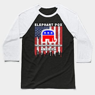 Elephant Pox The Disease That Devastated America Baseball T-Shirt